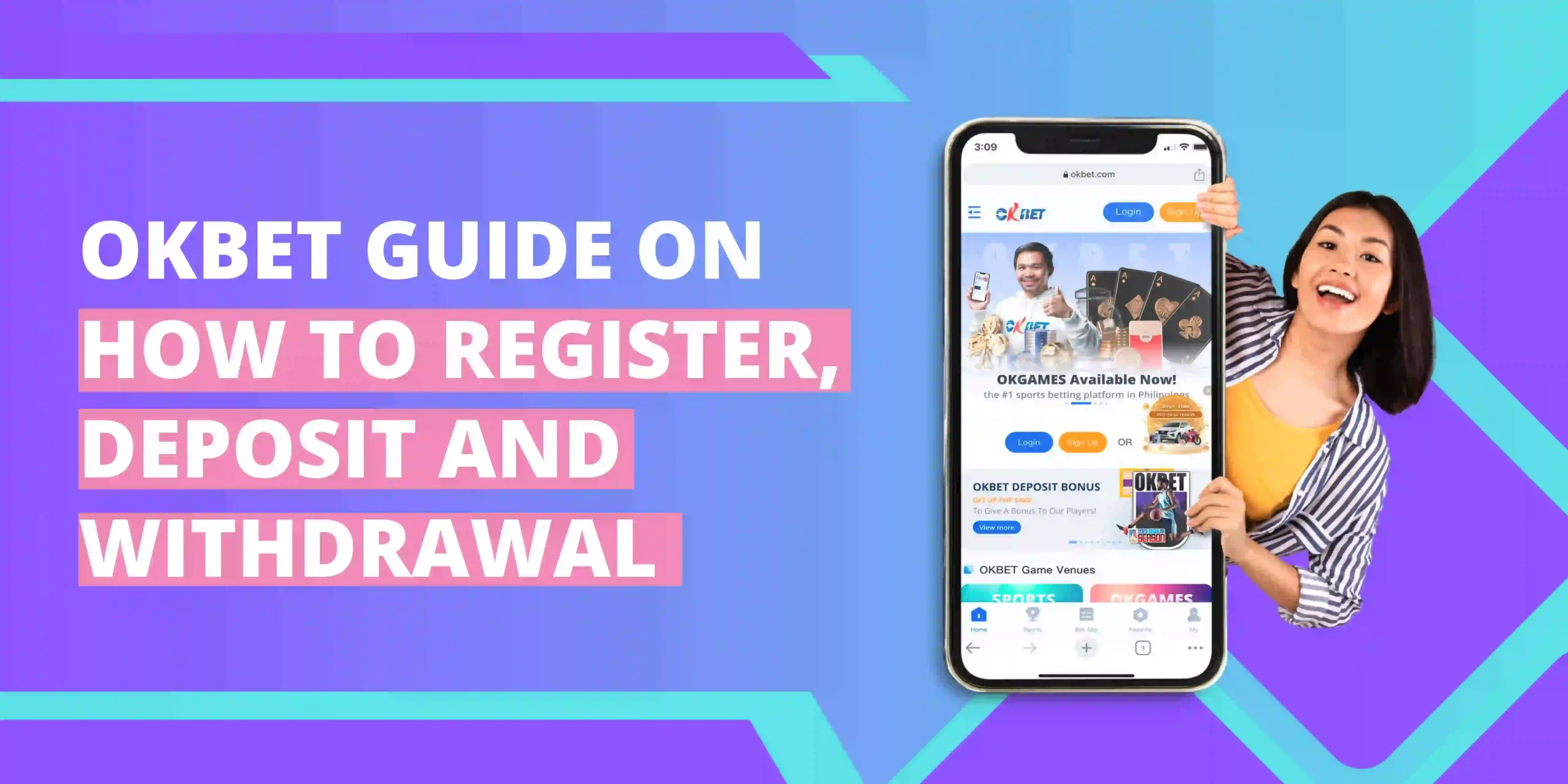 OKBet Guide: How to Register, Deposit and Withdrawal