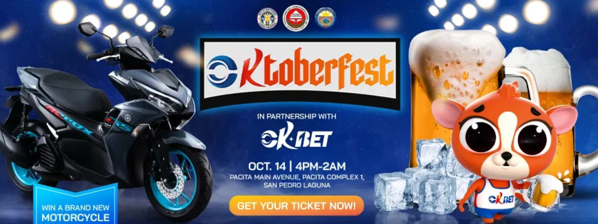 OKBet and San Pedro City LGU to Host OKtoberfest 2023